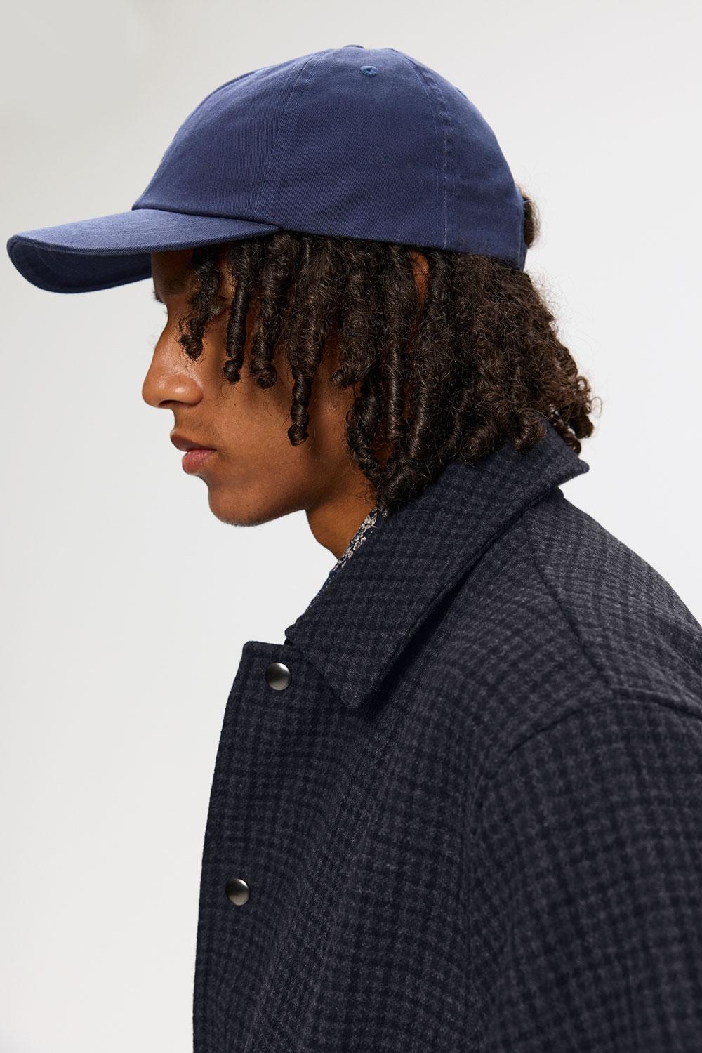 Elvine Narian Woll Jacken Grey Check Herren Wolljacke grau